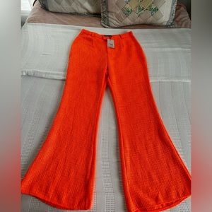 Missguided Tweed Orange Pants